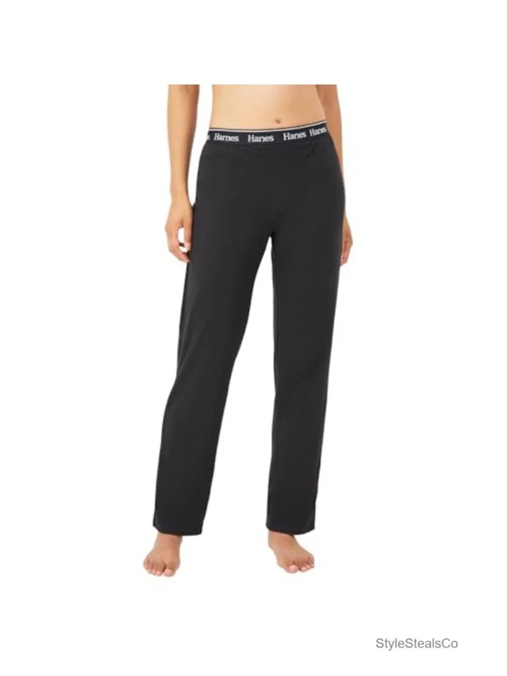 Hanes Women's Originals Lounge Pajama Pants Comfy Soft Stretch Straight Leg